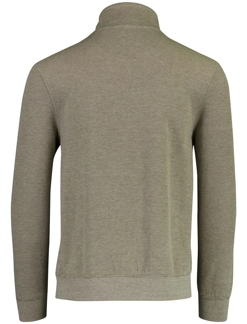 Beige Casa Moda vest gemeleerd wijde fit
