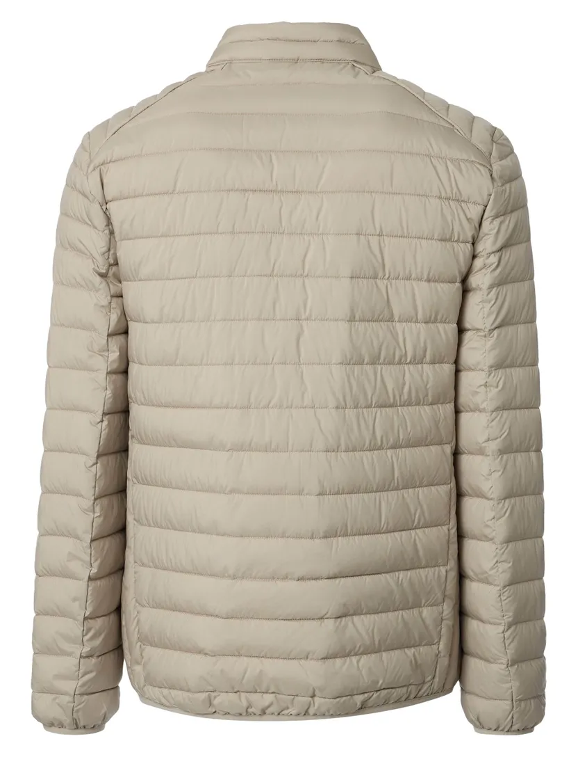 Beige tussenjas Casa Moda gewatteerd met borstzak