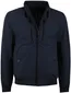 Navy jas softshell Casa Moda kort polyester dubbele borstzak