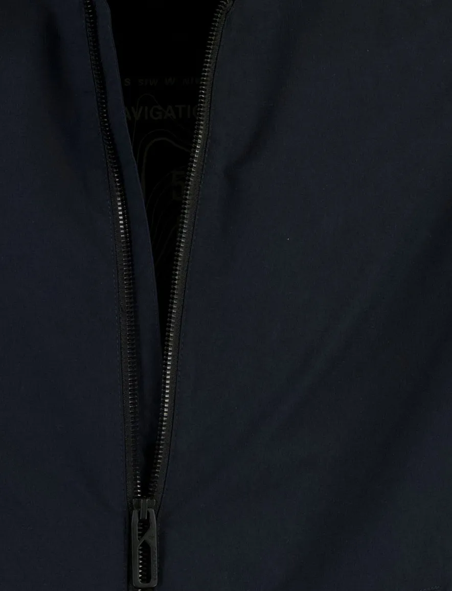 Zomer bomberjas Casa Moda waterafstotend navy 100% polyester