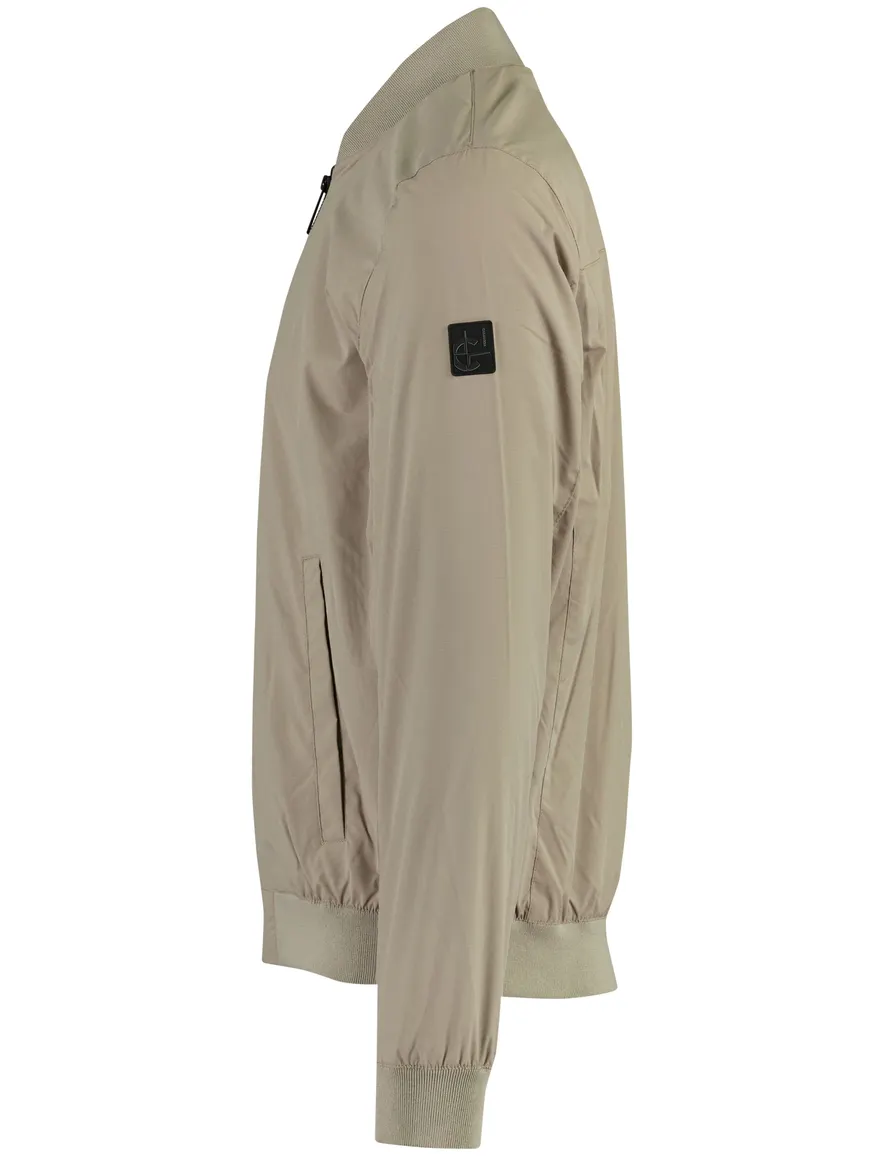 Zomer bomberjas Casa Moda waterafstotend beige 100% polyester