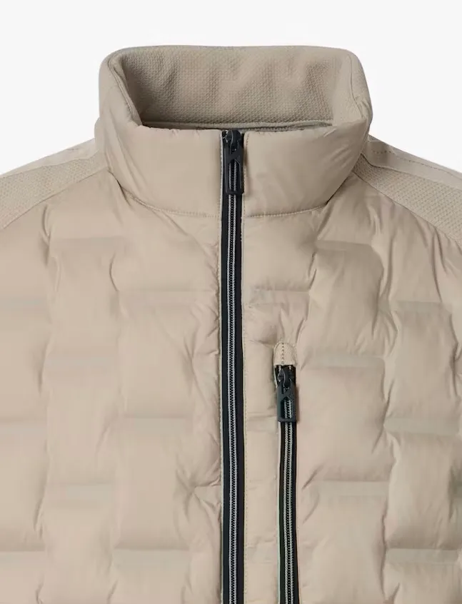 Beige bodywarmer Casa Moda patroon