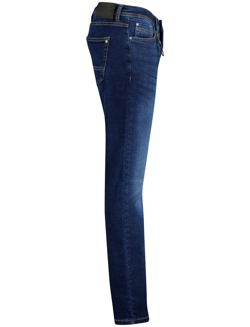 Jeans Casa Moda Steve blauw wijde fit zonder omslag