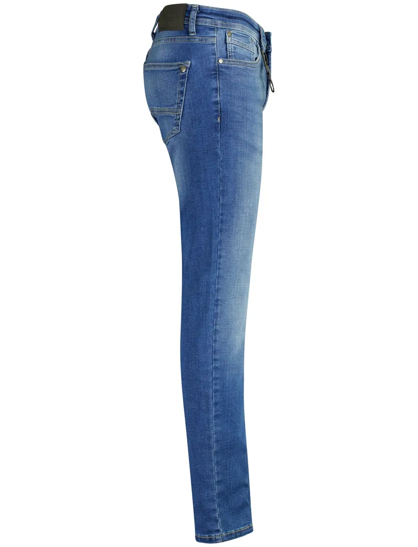 Jeans Casa Moda blauw spijker wijde fit