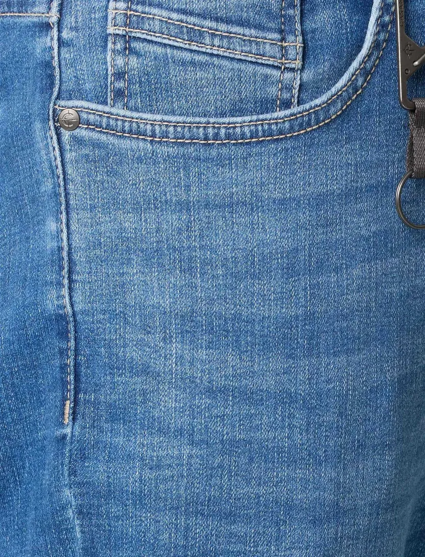 Jeans Casa Moda blauw spijker wijde fit