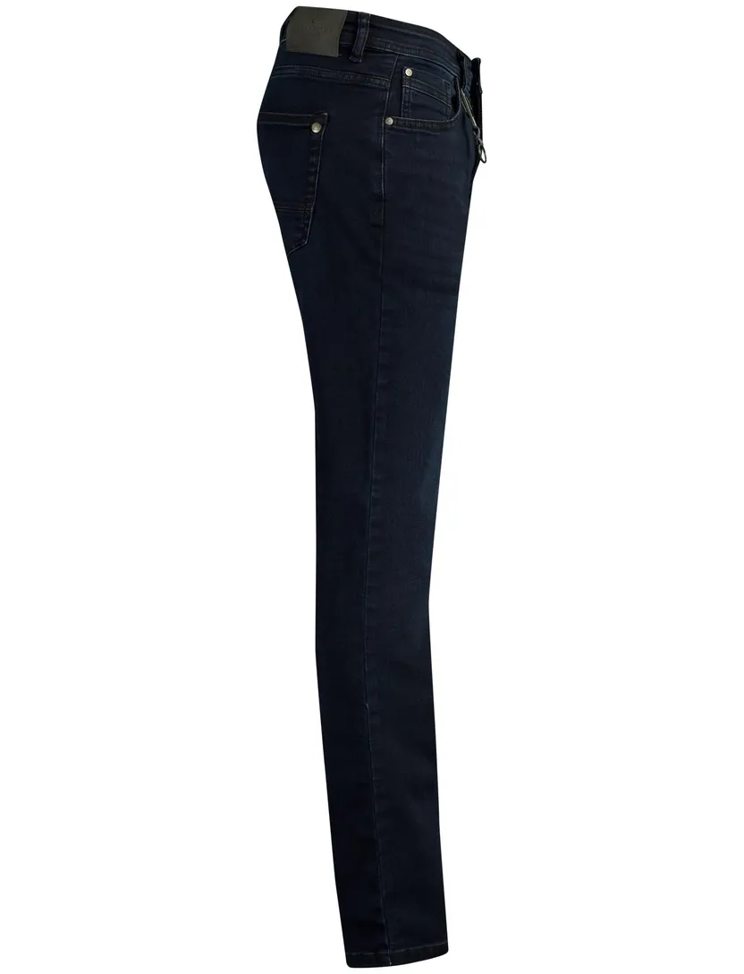 Jeans Casa Moda Steve donkerblauw wijde fit