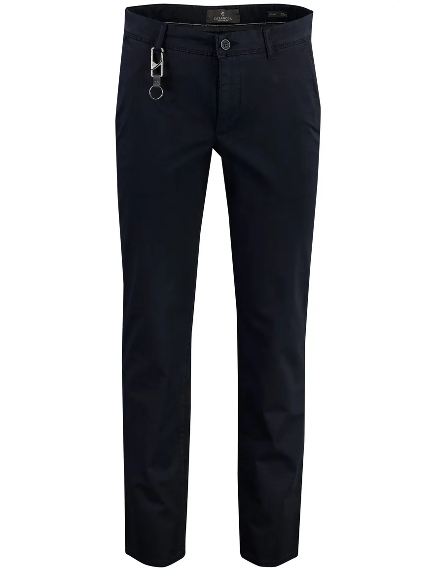 Donkerblauwe chino Casa Moda Chris