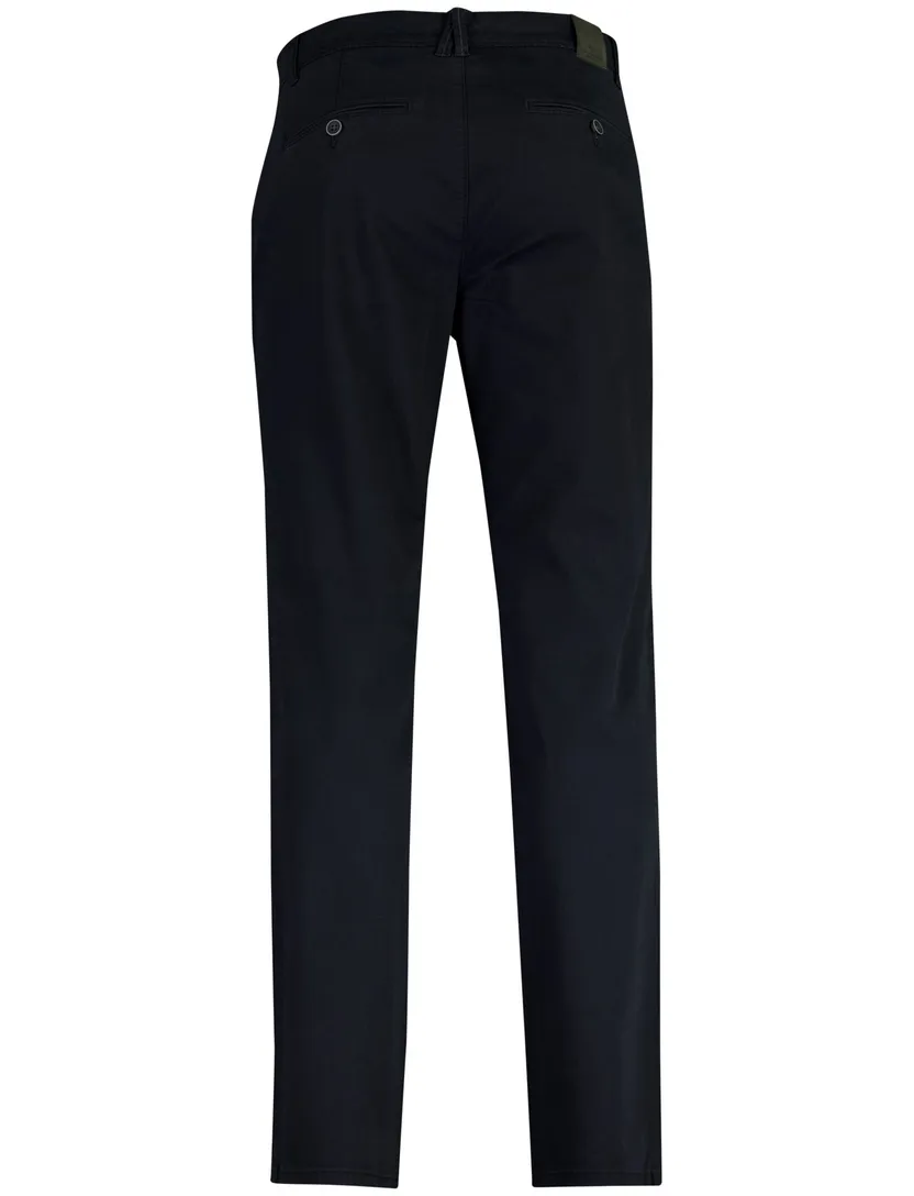 Chino Casa Moda Chris donkerblauw wijde fit