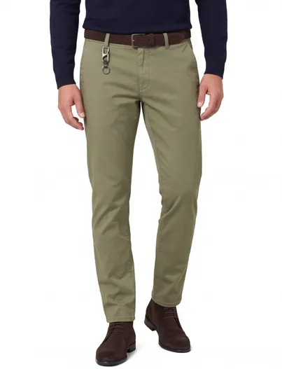 Casa Moda Groene chino Casa Moda Chris