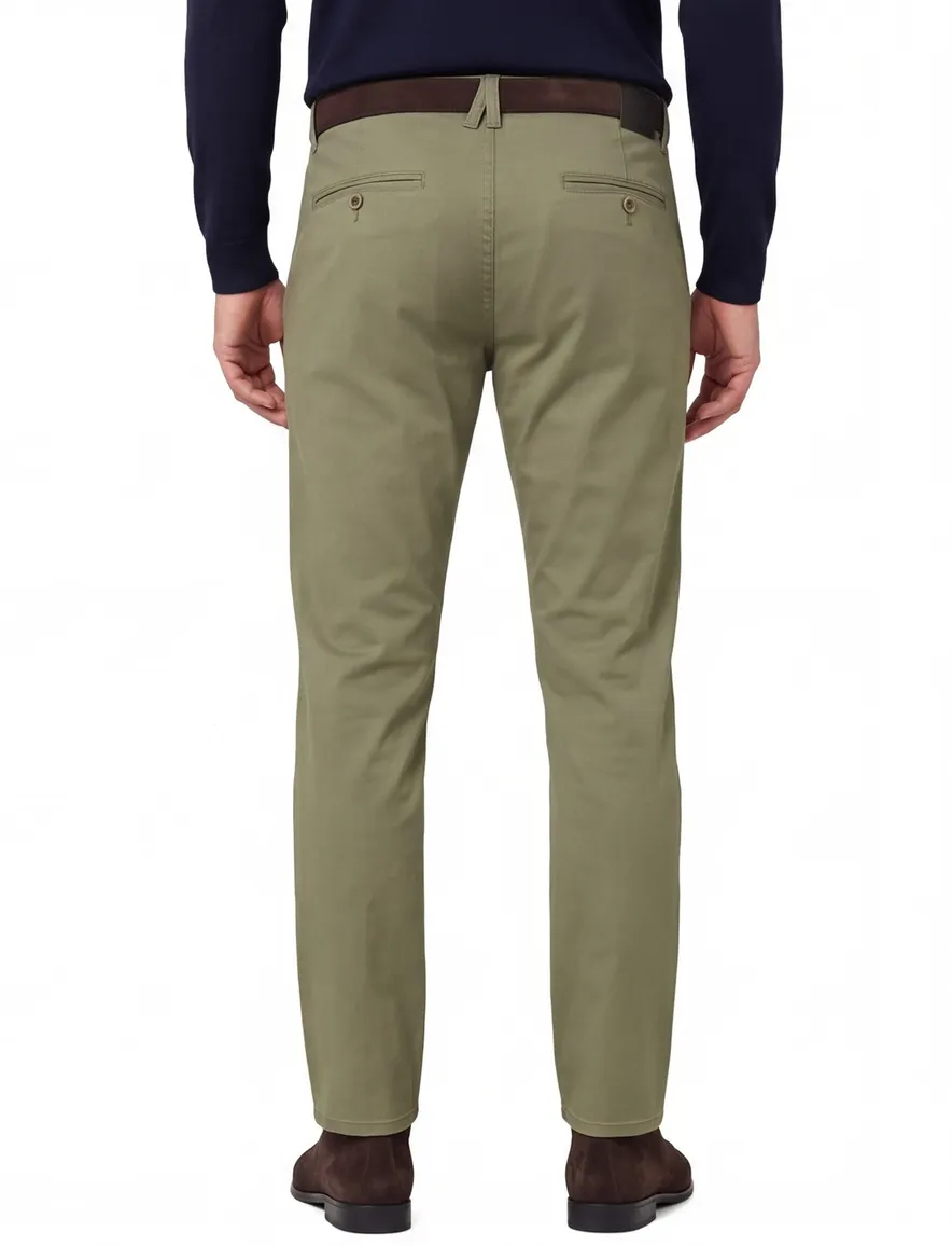 Groene chino Casa Moda Chris