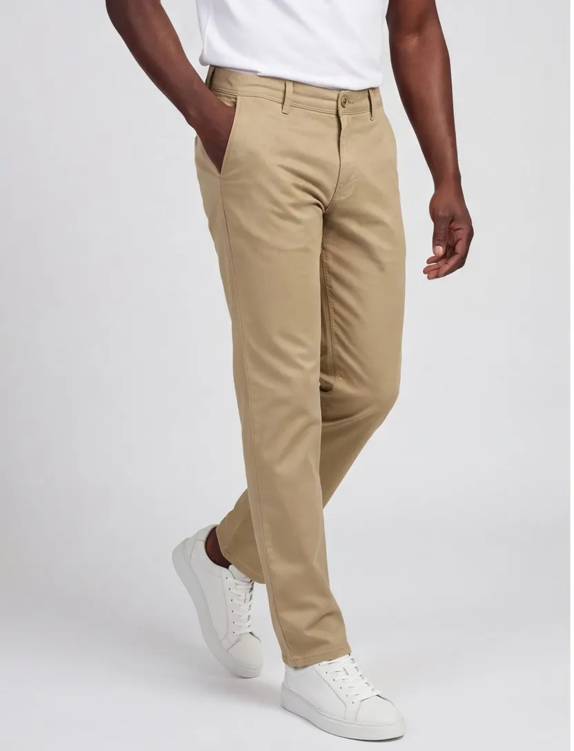 Chino Casa Moda Chris wijde fit khaki