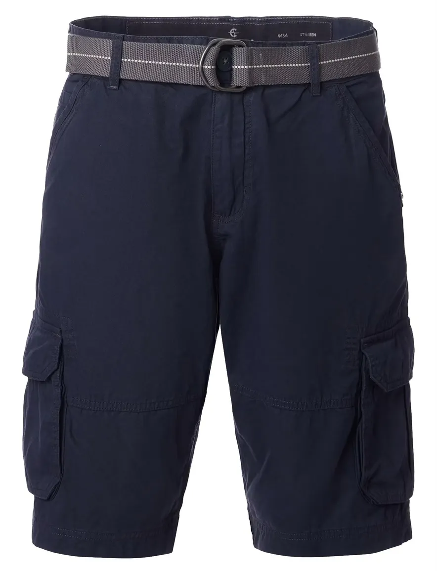 Casa Moda Ben cargo shorts donkerblauw