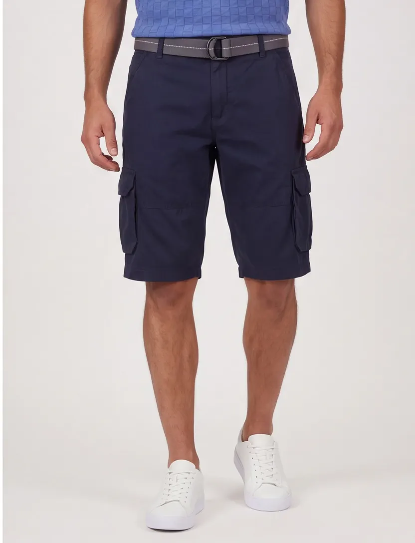 Shorts Casa Moda Ben cargo donkerblauw