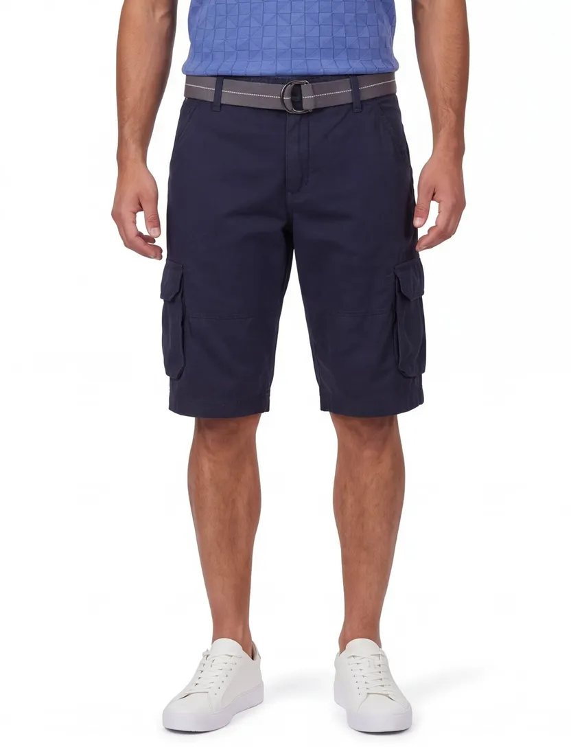 Shorts Casa Moda Ben cargo donkerblauw