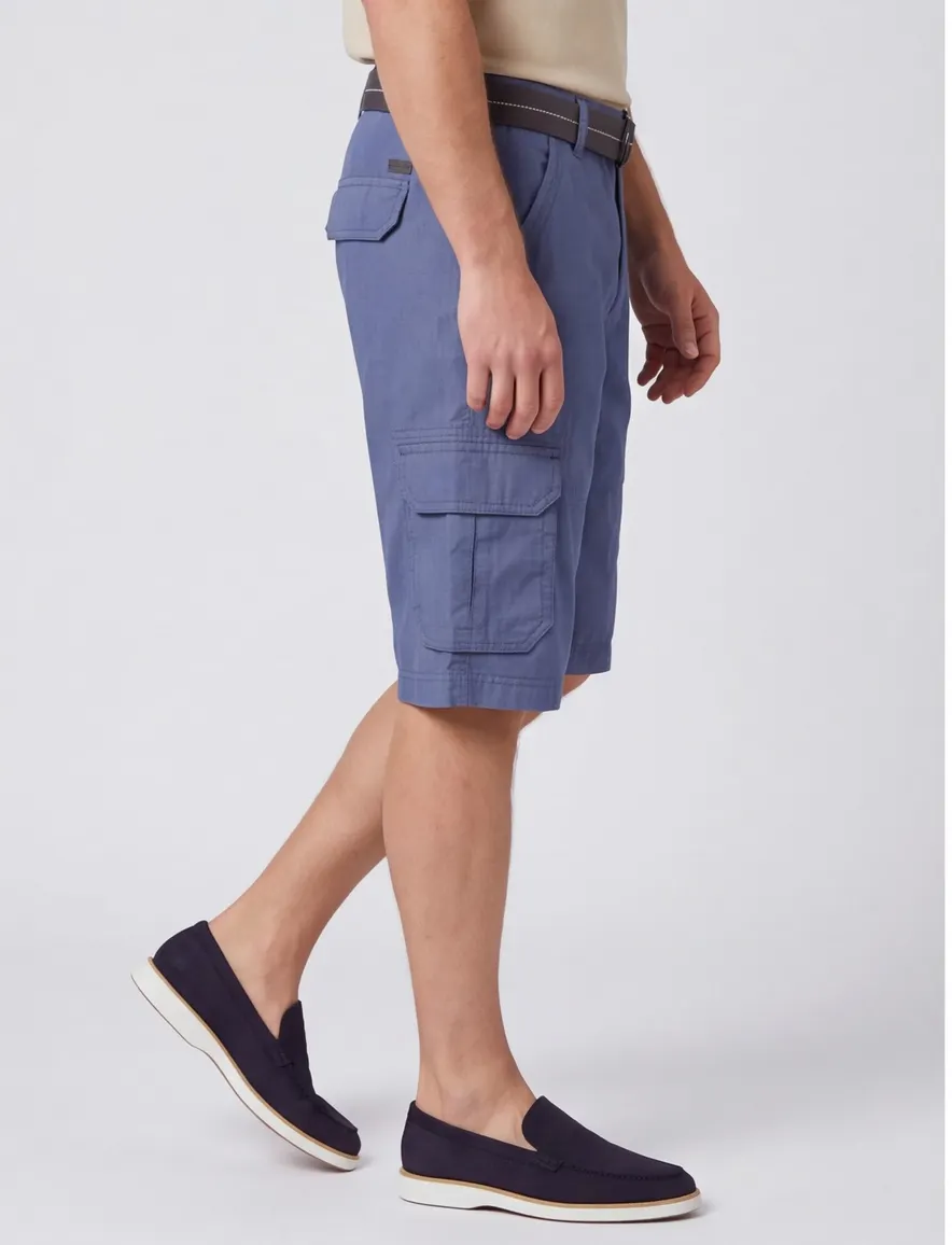 Casa Moda cargo shorts blauw Ben