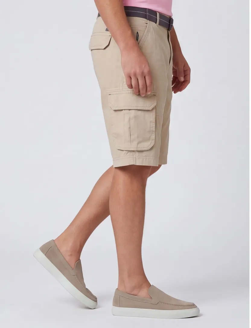 Shorts Casa Moda Ben cargo creme katoen