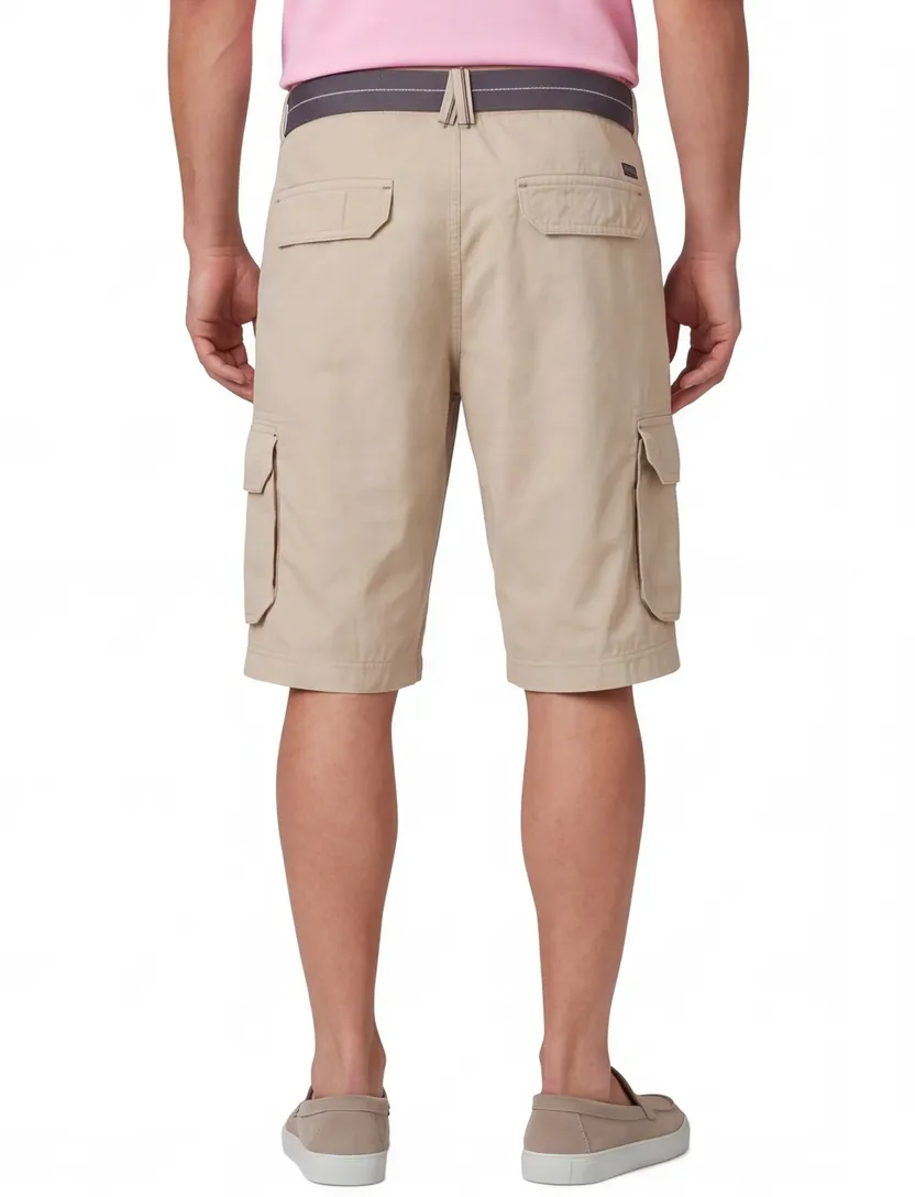 Shorts Casa Moda Ben cargo creme katoen