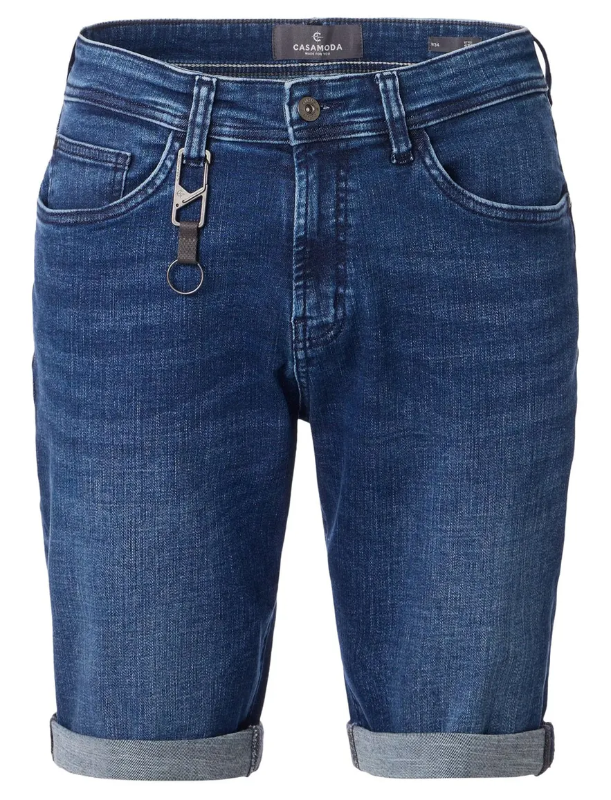 Casa Moda Steve shorts blauw denim