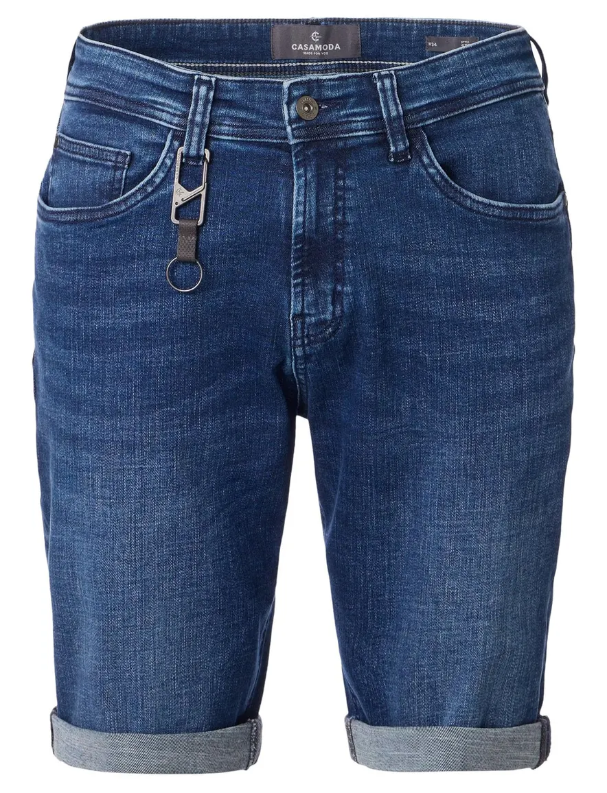 Casa Moda Steve shorts blauw denim