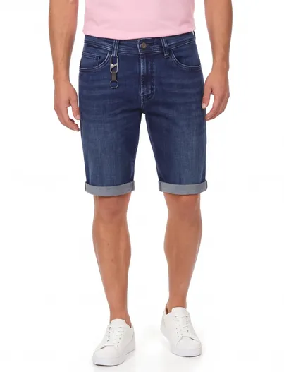 Casa Moda Casa Moda Steve shorts blauw denim