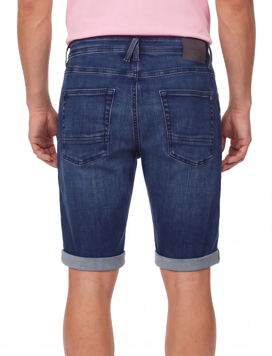 Casa Moda Steve shorts blauw denim