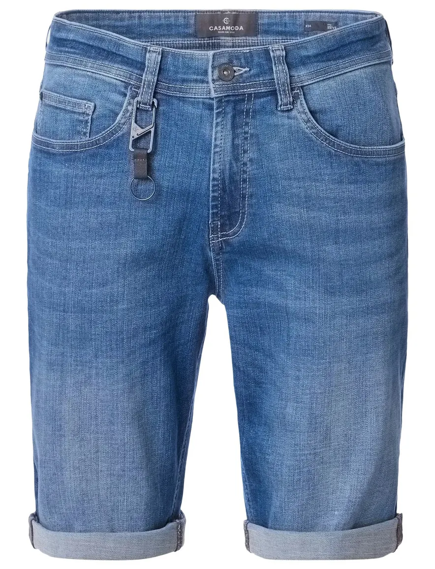 Casa Moda Steve shorts lichtblauw denim