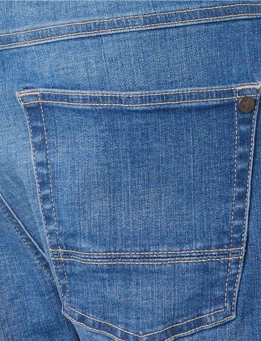 Casa Moda Steve shorts lichtblauw denim