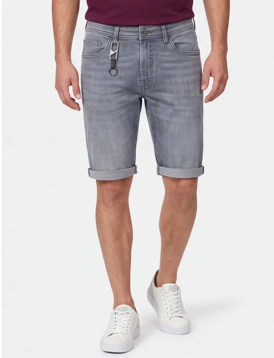 Broek Casa Moda grijs normale fit
