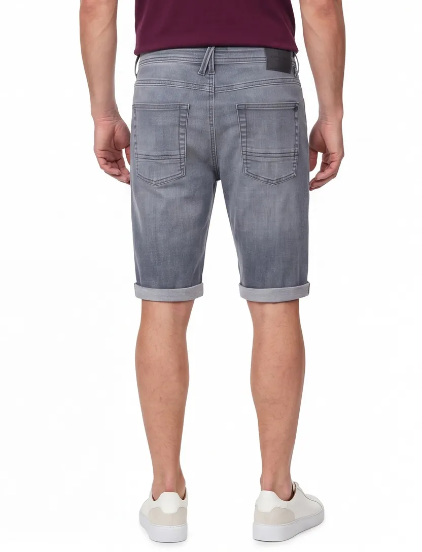 Grijze broek Casa Moda normale fit stretch