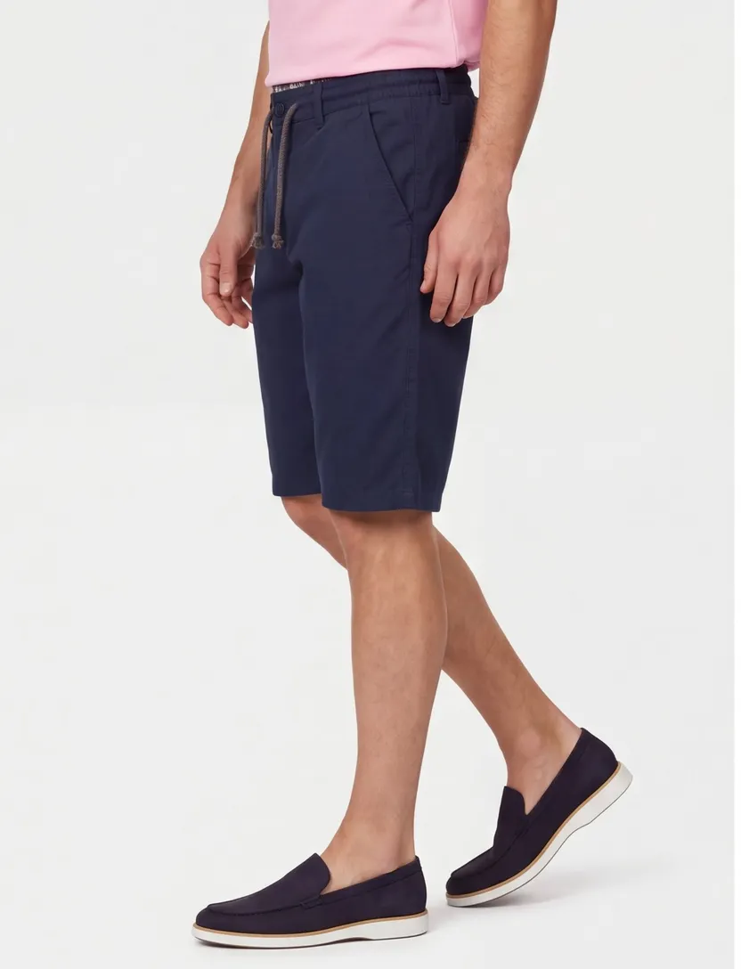 Shorts Casa Moda Steve donkerblauw chino
