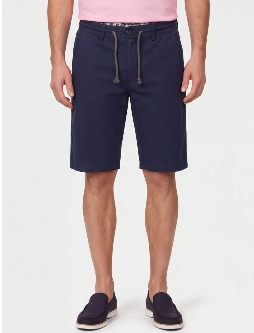 Shorts Casa Moda Steve donkerblauw chino