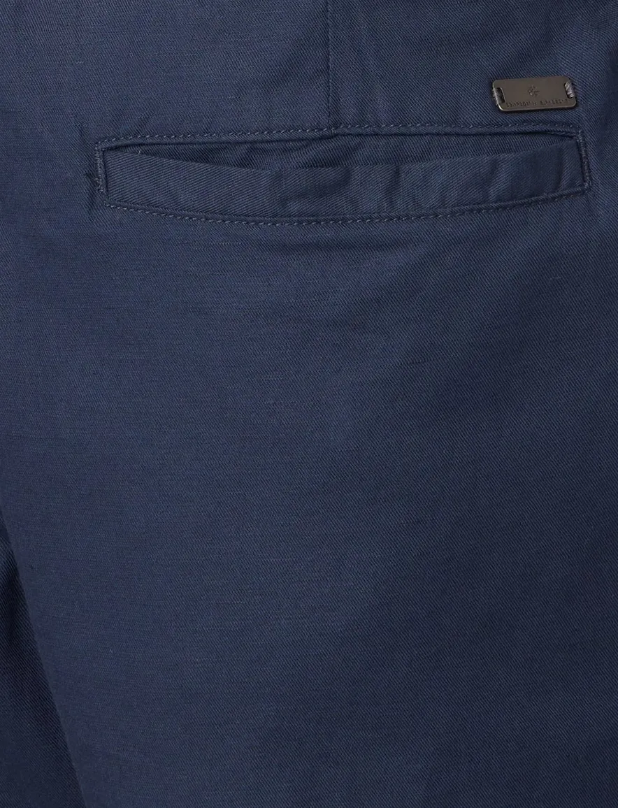 Casa Moda Steve chino shorts donkerblauw