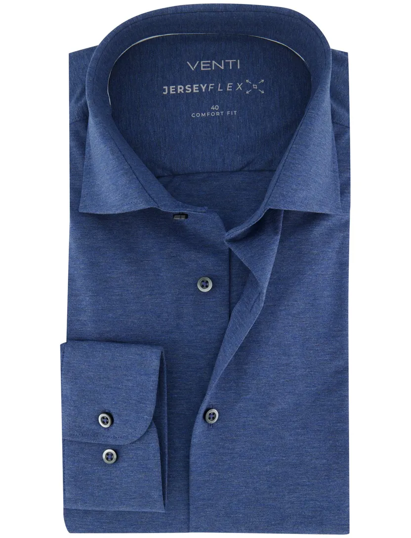 business overhemd Venti donkerblauw