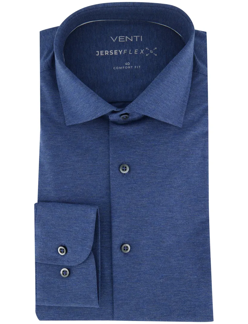 business overhemd Venti donkerblauw