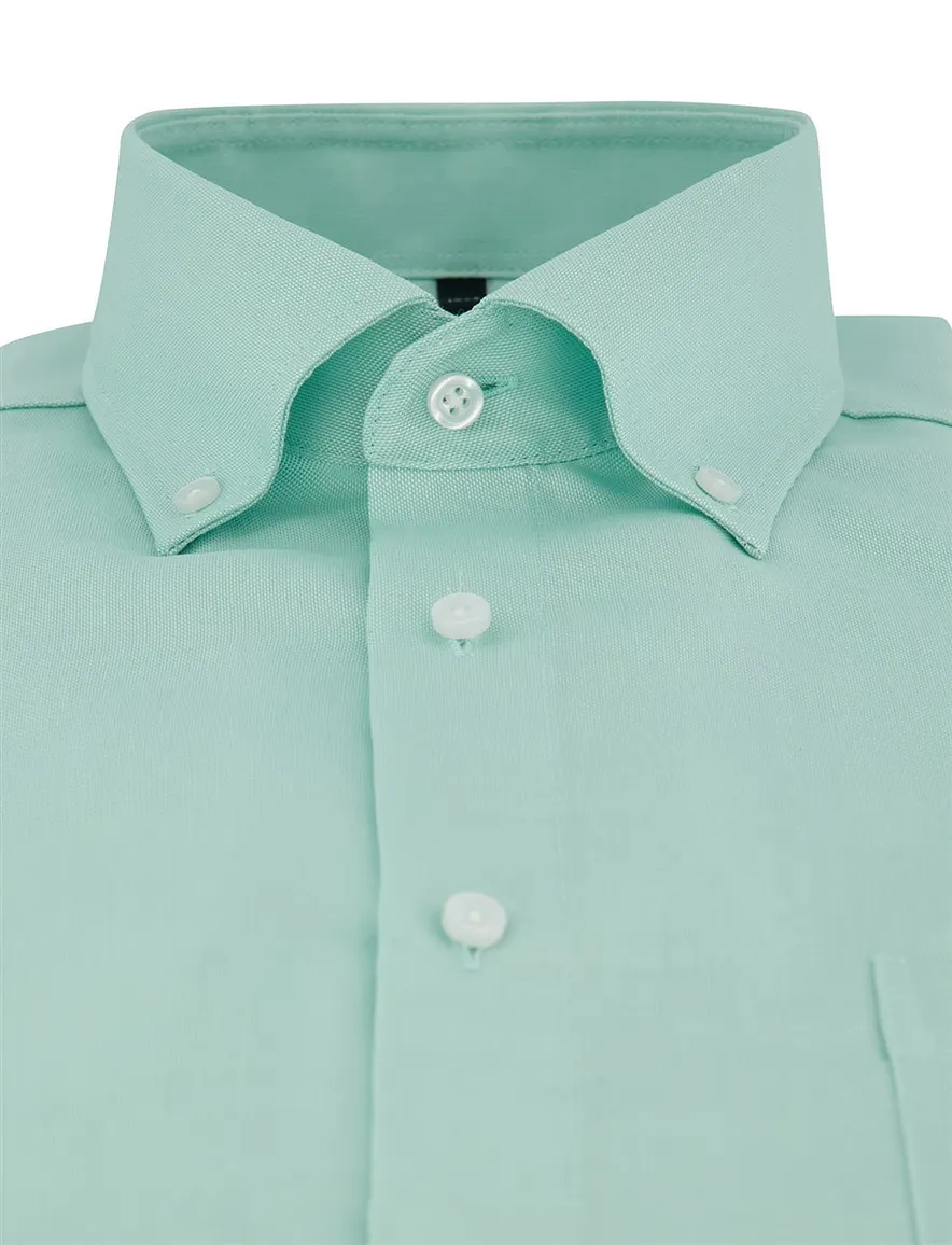 Venti Comfort Fit overhemd groen