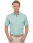 Overhemd Venti lange mouwen casual comfort fit turquoise strijkvrij