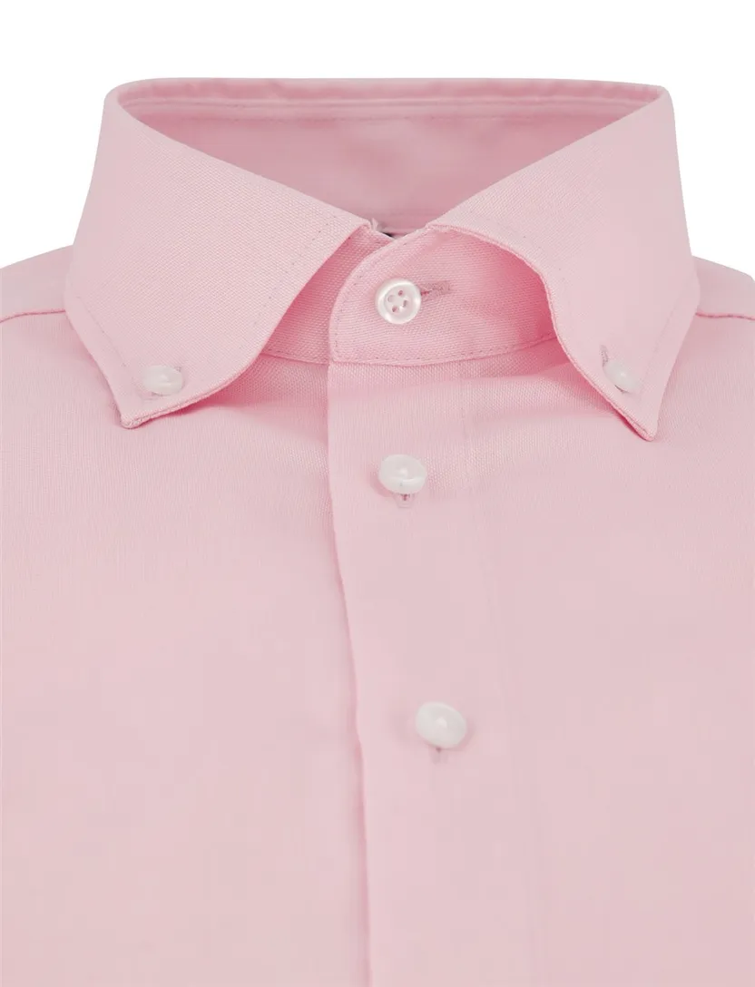 Overhemd Venti casual lange mouwen comfort fit roze
