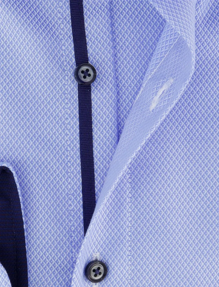 Overhemd Casa Moda lichtblauw lichtblauw geprint