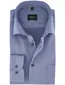 Strijkvrije overhemd Venti casual fit blauw met borstzak