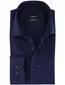Strijkvrij overhemd Venti comfort fit navy met borstzak