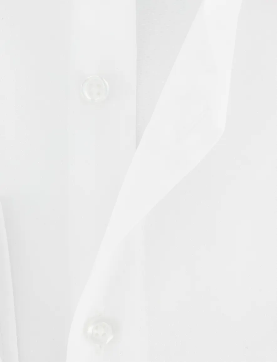 Venti Comfort Fit Overhemd mouwlengte 7 wit
