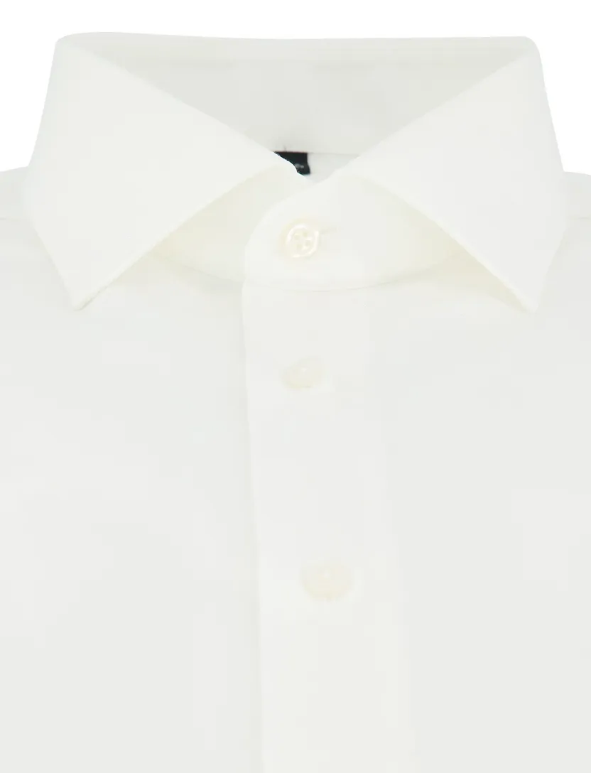 Venti Comfort Fit Overhemd 100% katoen ml7 creme wijde fit
