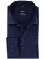 Venti Comfort Fit Overhemd mouwlengte 7 donkerblauw