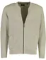 Beige Casa Moda vest bomberkraag gebreid