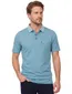Poloshirt Casa Moda blauw normale fit katoen