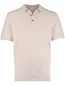Beige Profuomo polo normale fit 3 knopen korte mouw