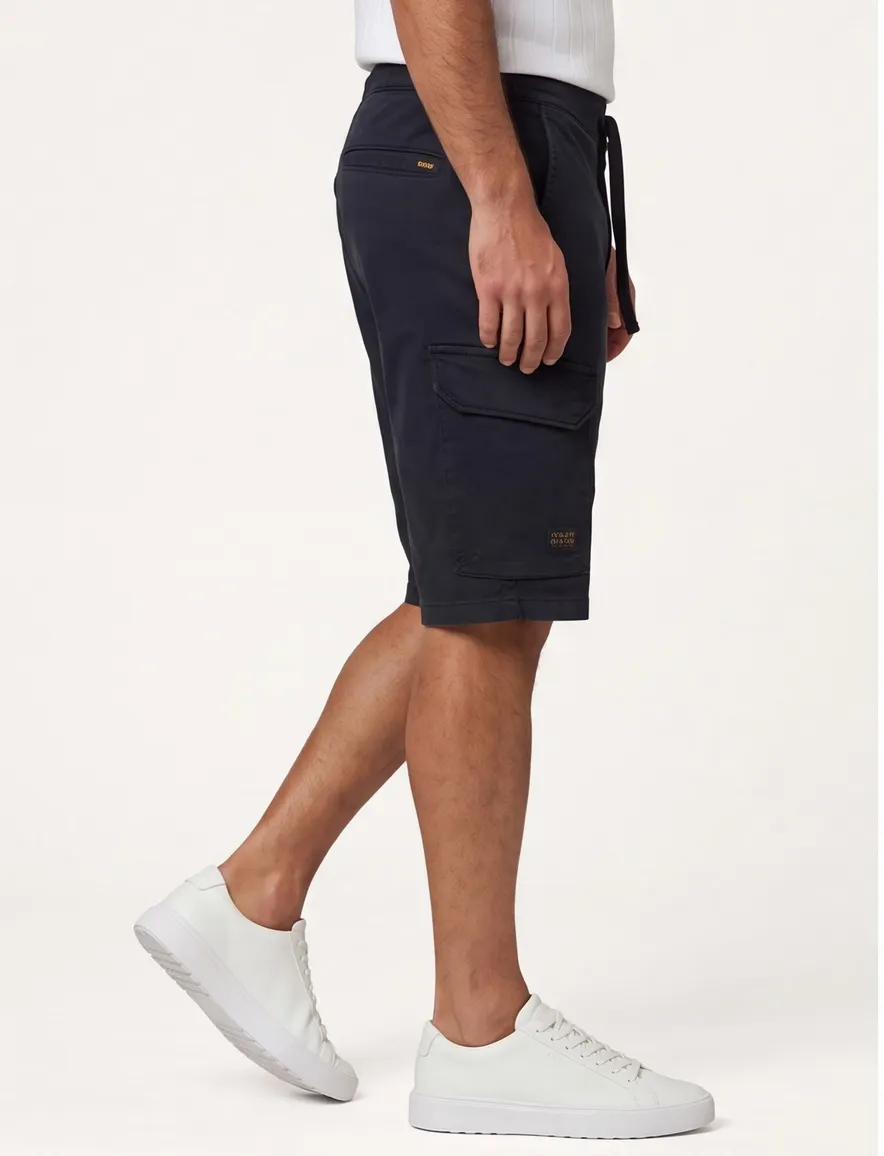 Camel active korte broek cargo donkerblauw