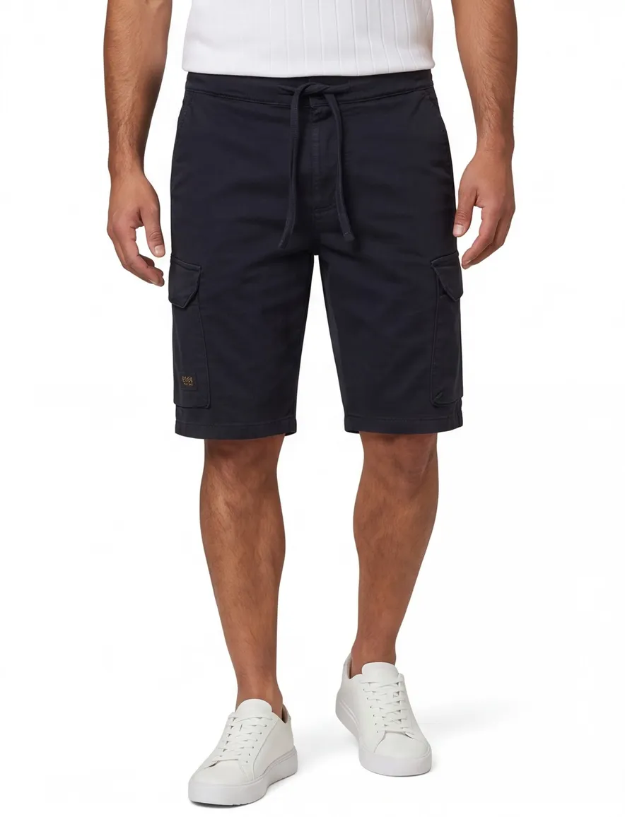 Camel active korte broek cargo donkerblauw