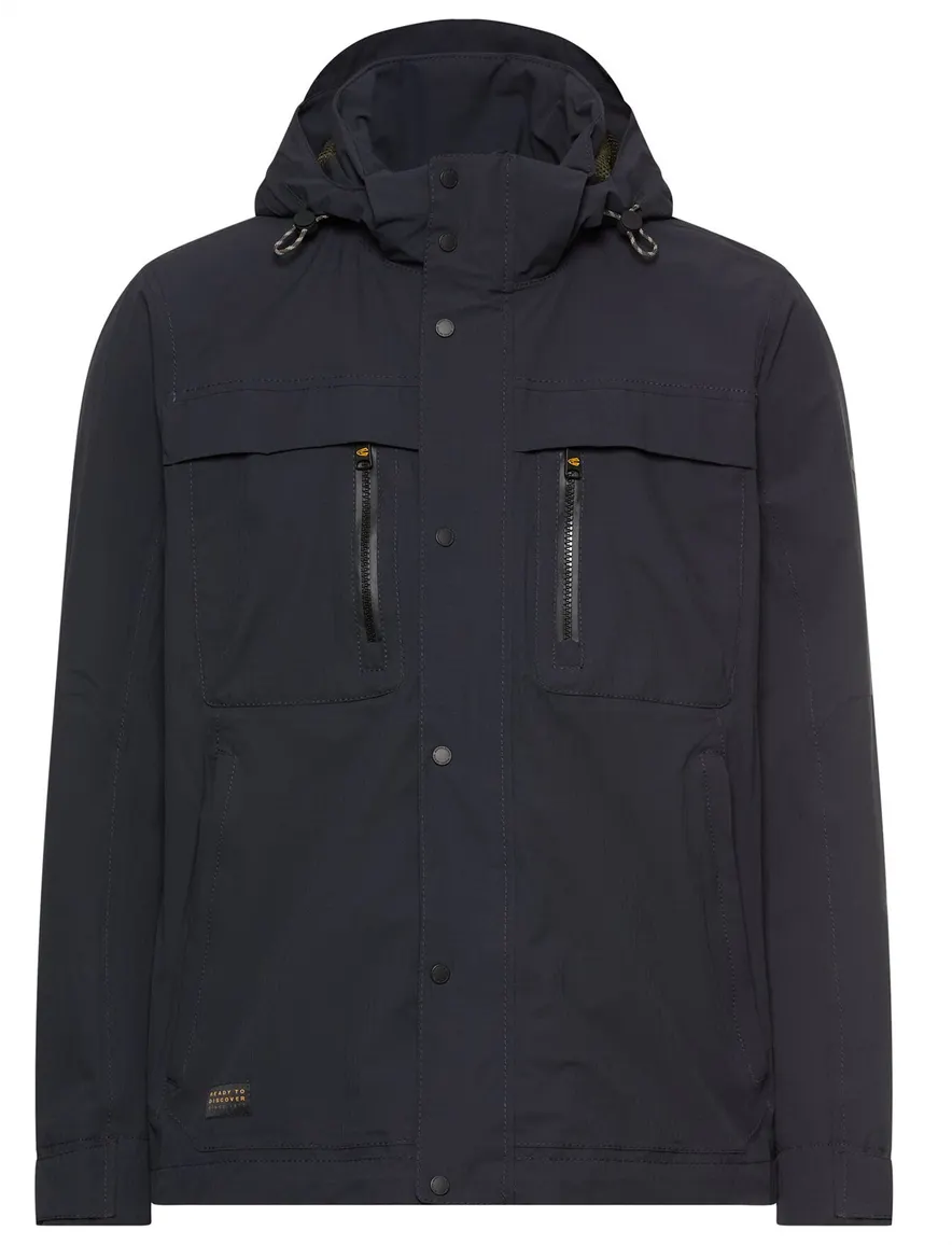 Camel Active jas donkerblauw effen