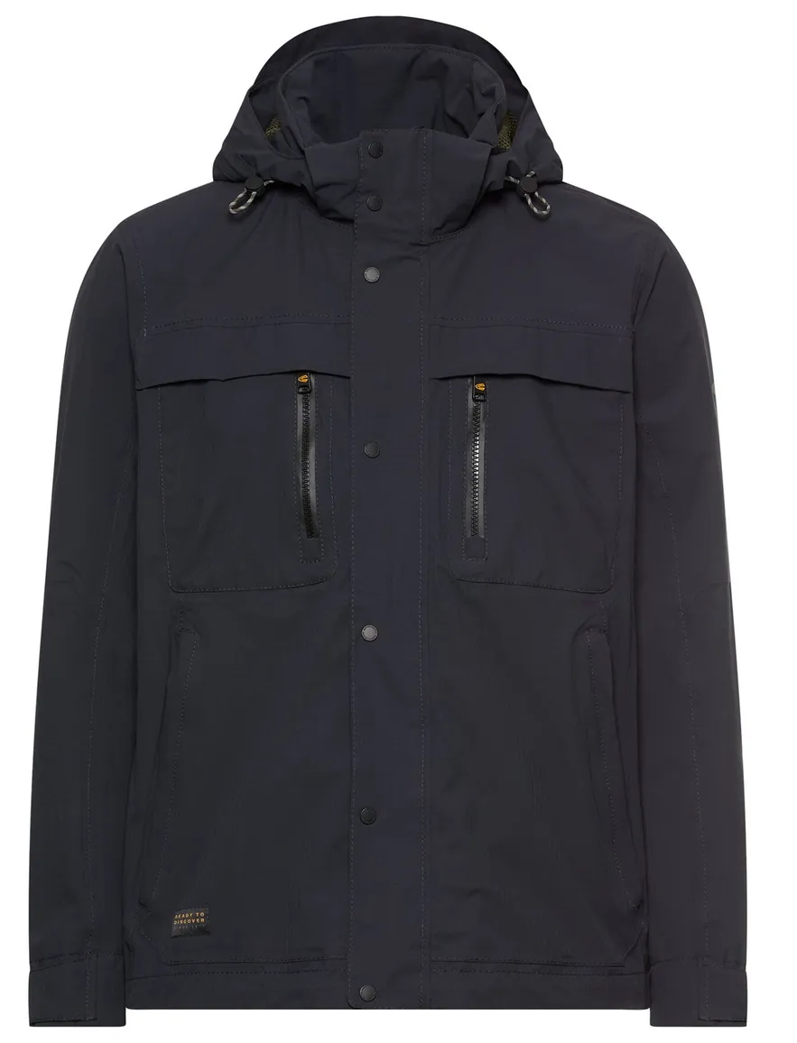 Camel active parka jas donkerblauw